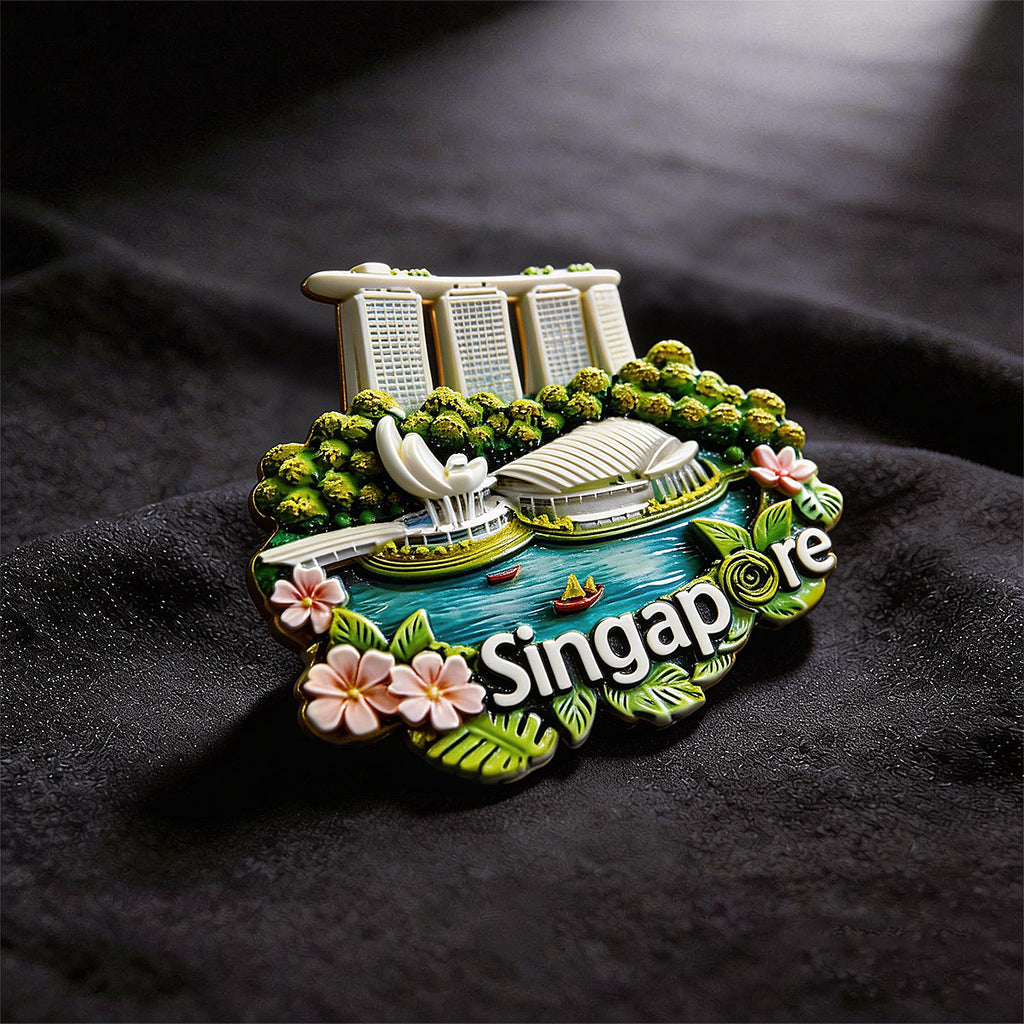 Singapore Souvenir Fridge Magnet