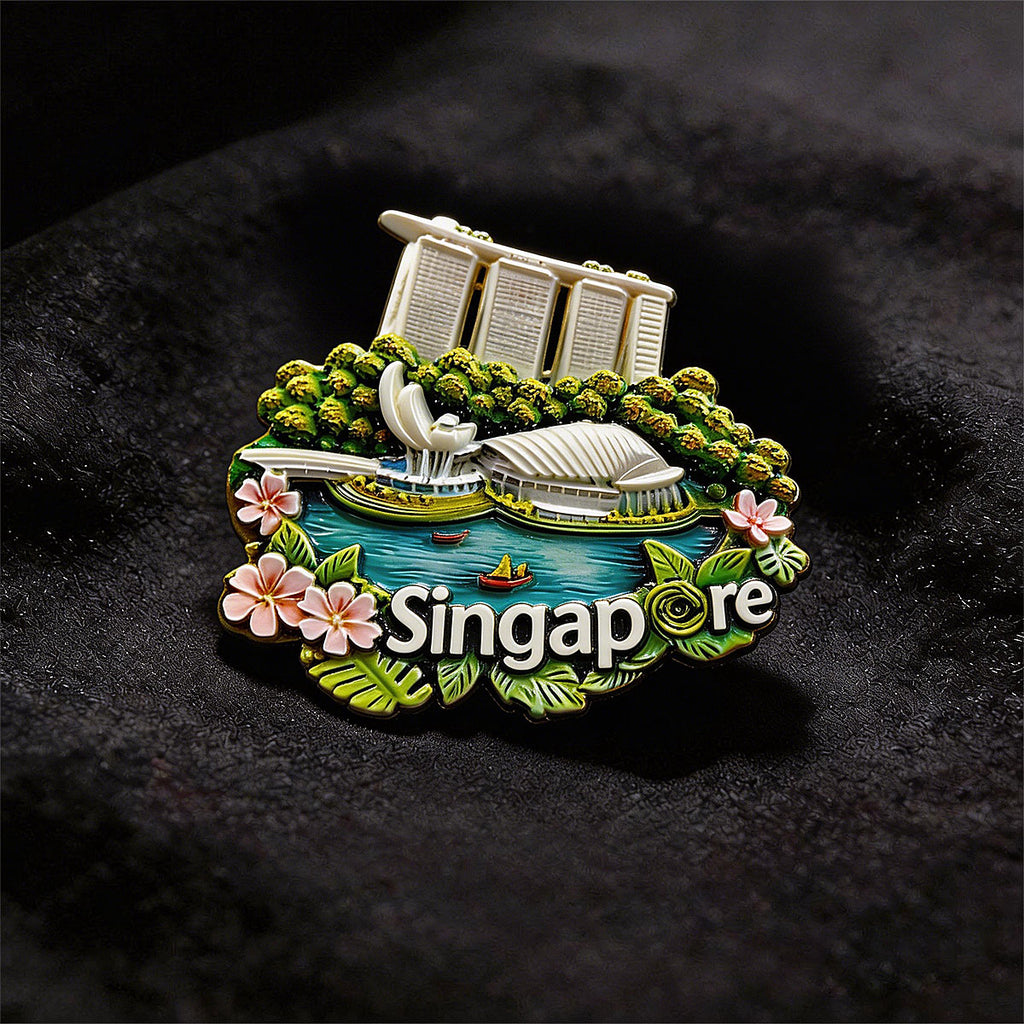 Singapore Souvenir Fridge Magnet
