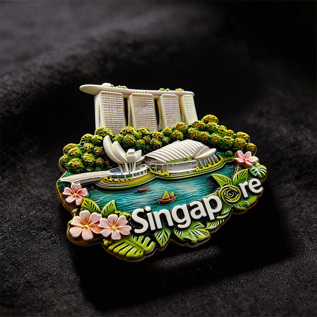 Singapore Souvenir Fridge Magnet
