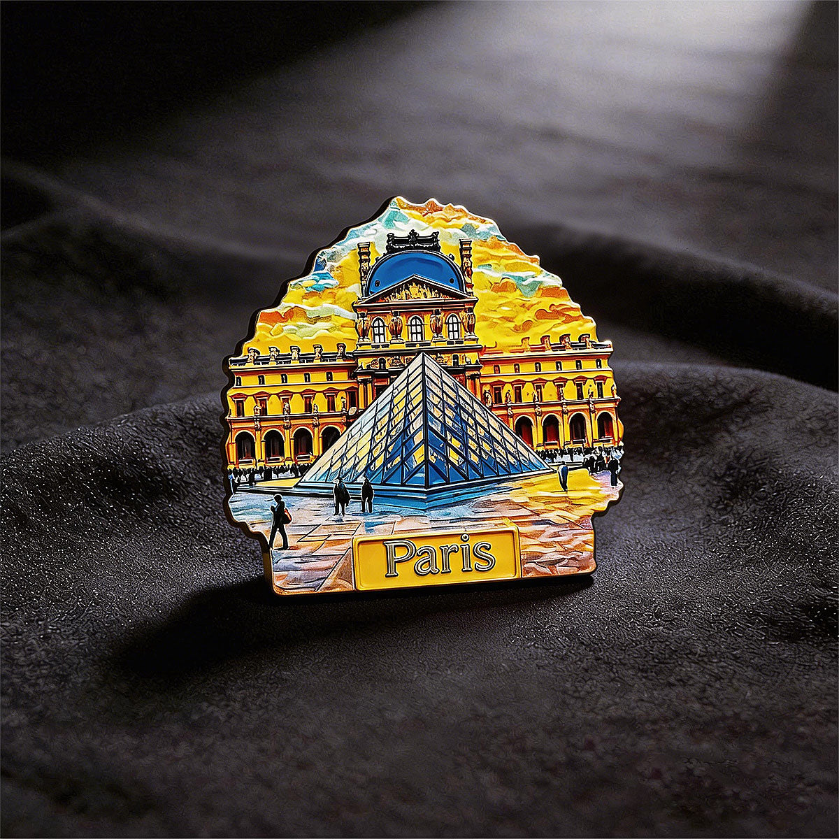 Paris 3D Souvenir Fridge Magnet – Travel Collection Keepsake