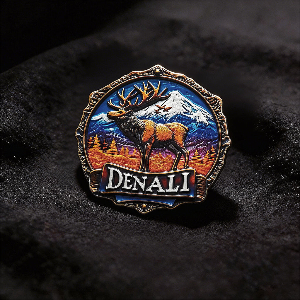 Denali National Park 3D Souvenir Fridge Magnet – Travel Collection Keepsake