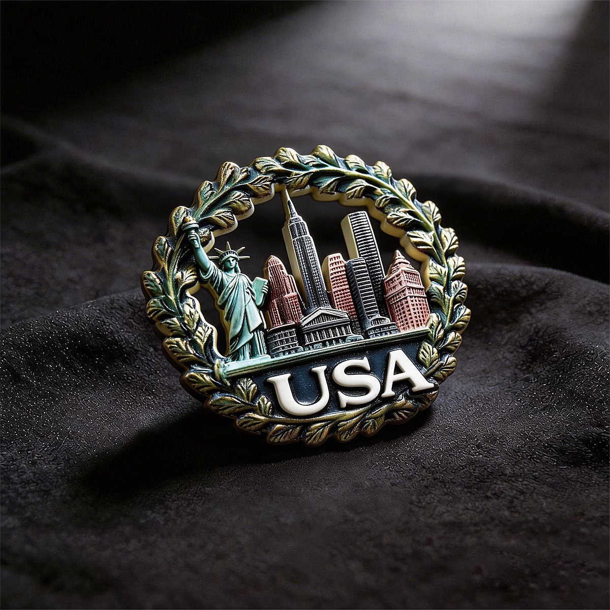 American Forever Freedom Souvenir Fridge Magnet – Travel Collection Keepsake