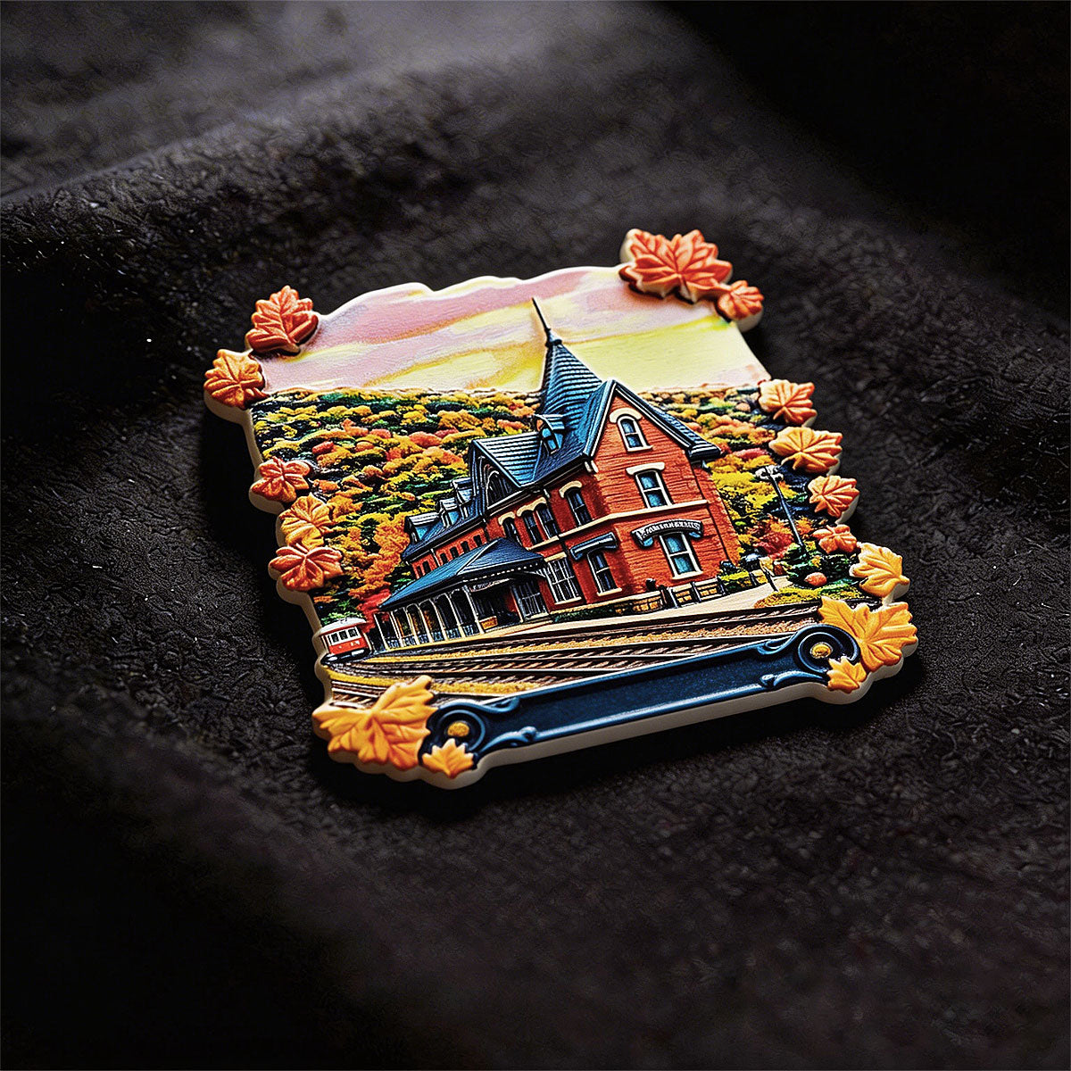Jim Thorpe Town 3D Souvenir Fridge Magnet – Travel Collection Keepsake
