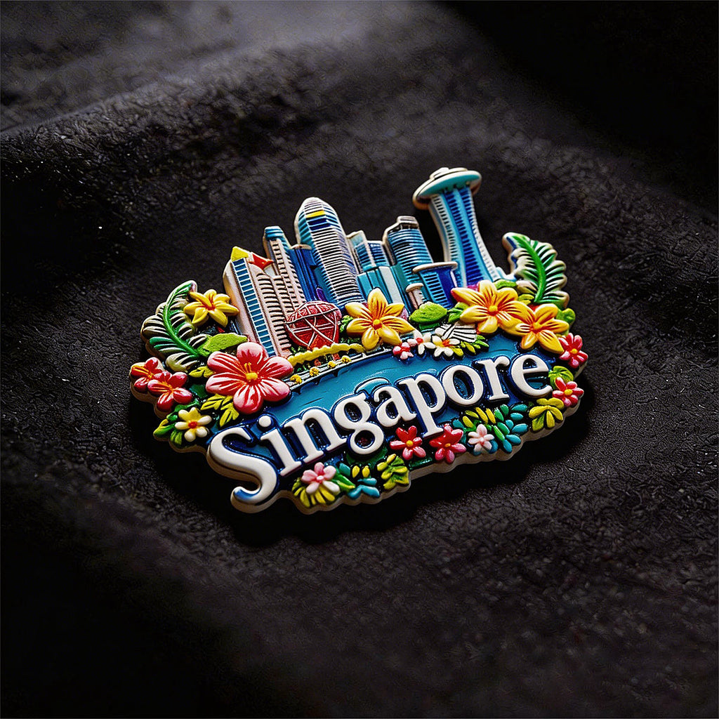 Singapore Souvenir Fridge Magnet