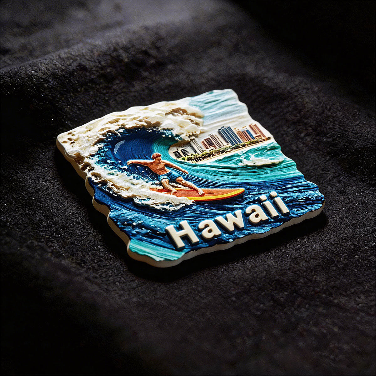 Hawaii 3D Souvenir Fridge Magnet – Travel Collection Keepsake