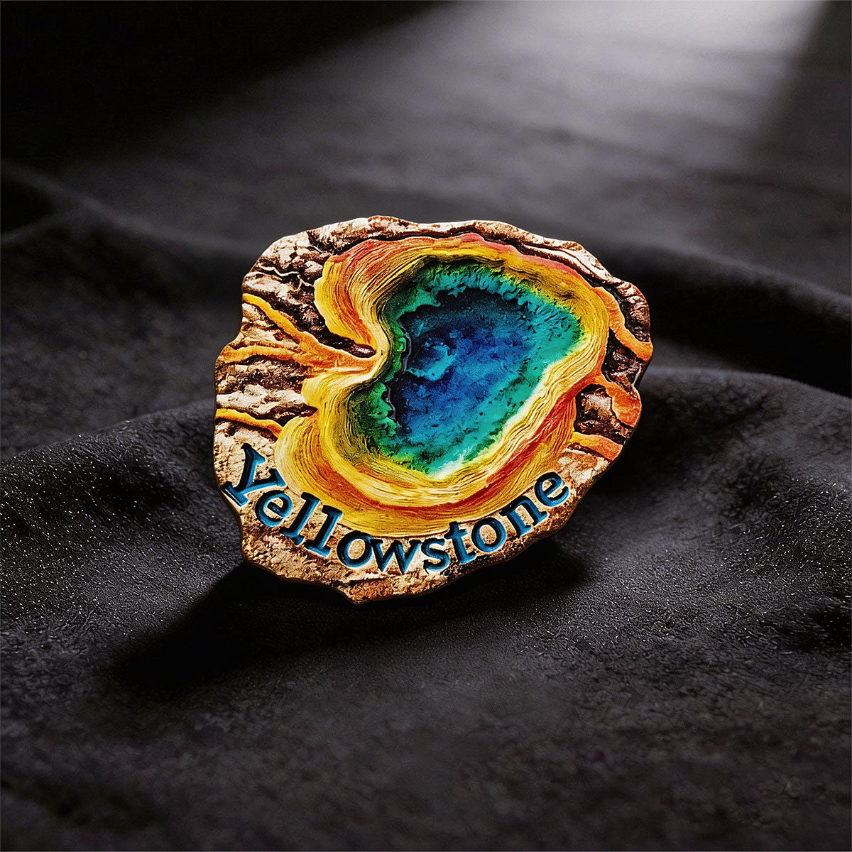 Yellowstone Park 3D Souvenir Fridge Magnet – Travel Collection Keepsake