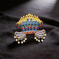 China Phoenix Crown 3D Souvenir Fridge Magnet – Travel Collection Keepsake