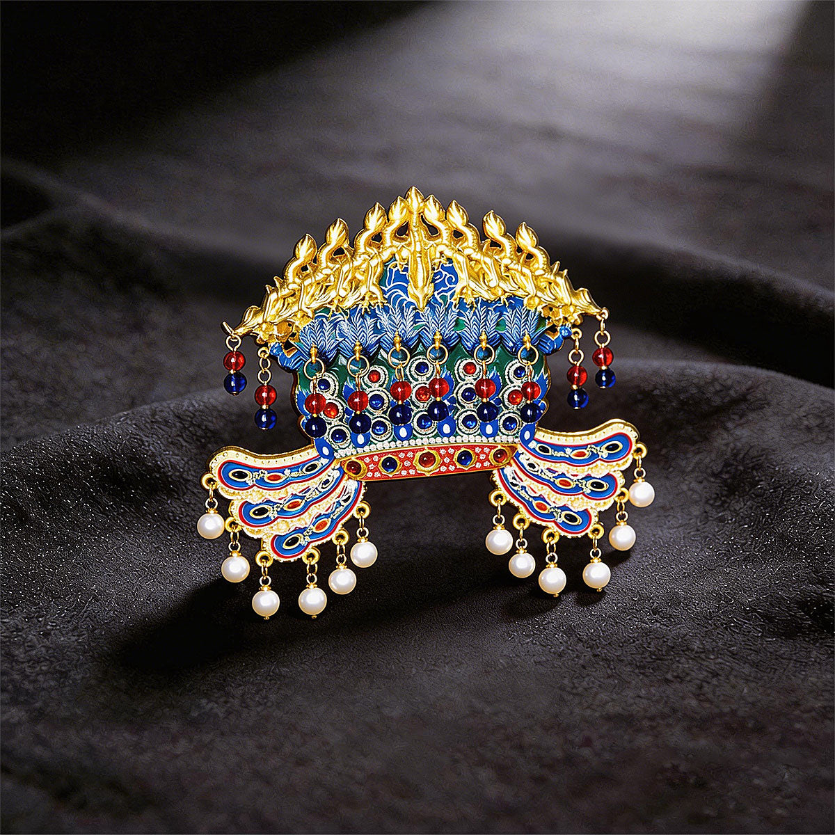 China Phoenix Crown 3D Souvenir Fridge Magnet – Travel Collection Keepsake