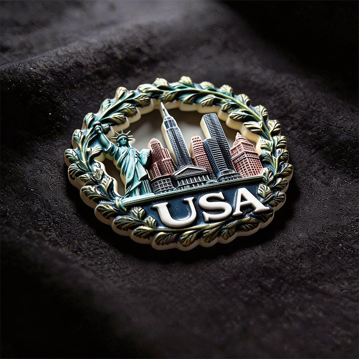 American Forever Freedom Souvenir Fridge Magnet – Travel Collection Keepsake