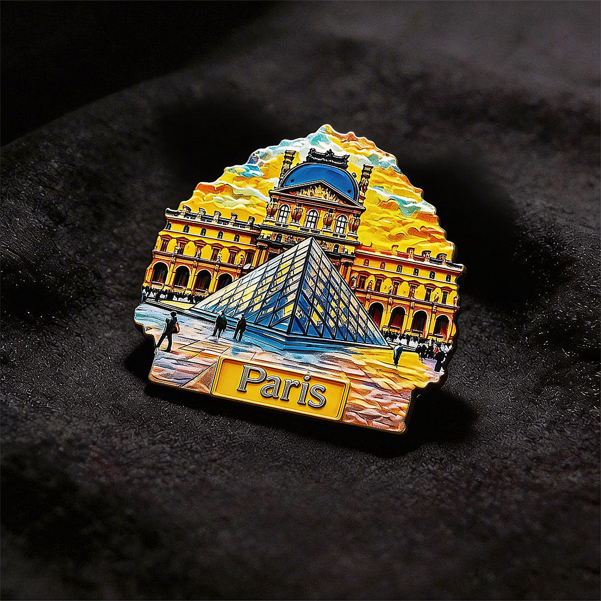Paris 3D Souvenir Fridge Magnet – Travel Collection Keepsake