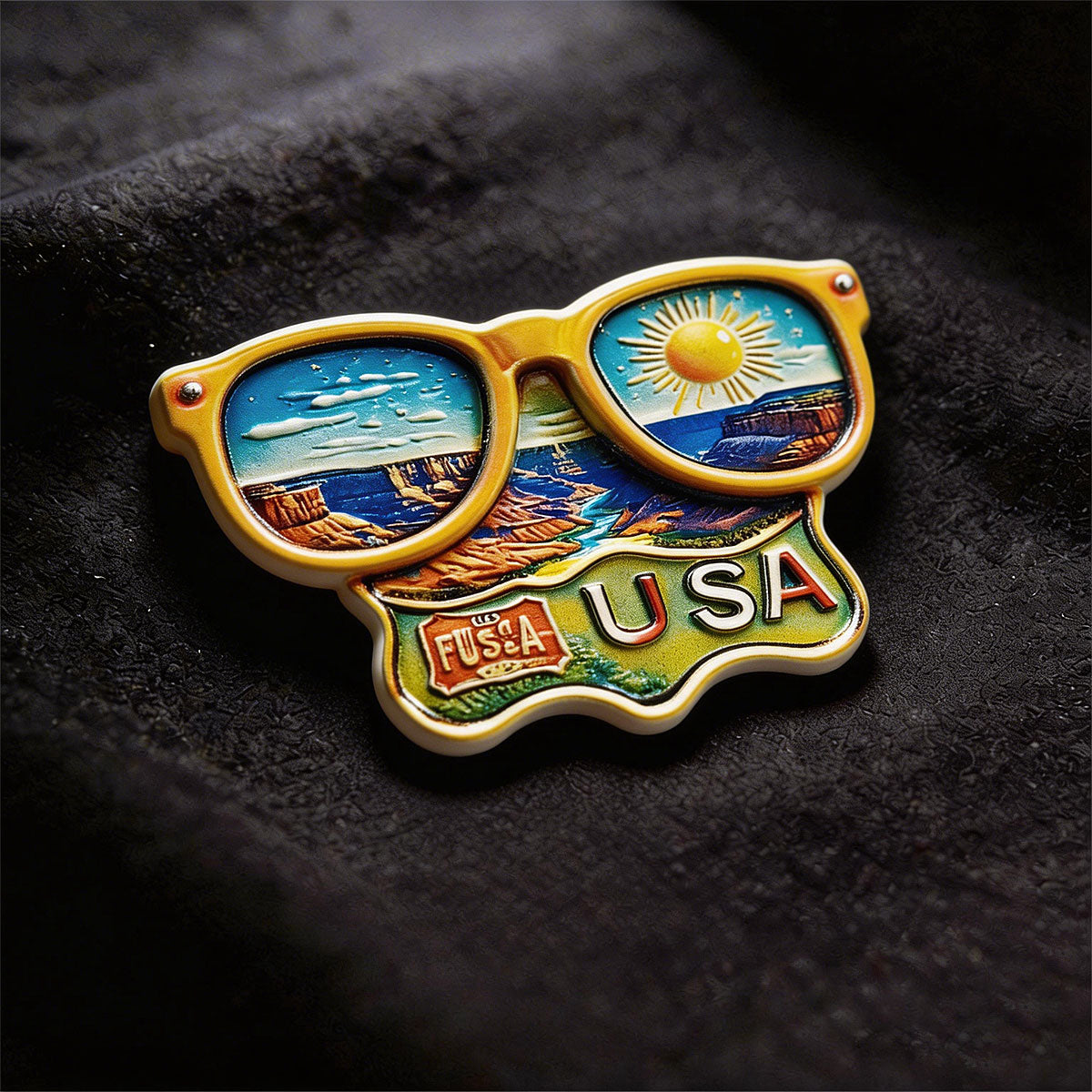 Colorado Grand Canyon 3D Souvenir Fridge Magnet – Travel Collection Keepsake