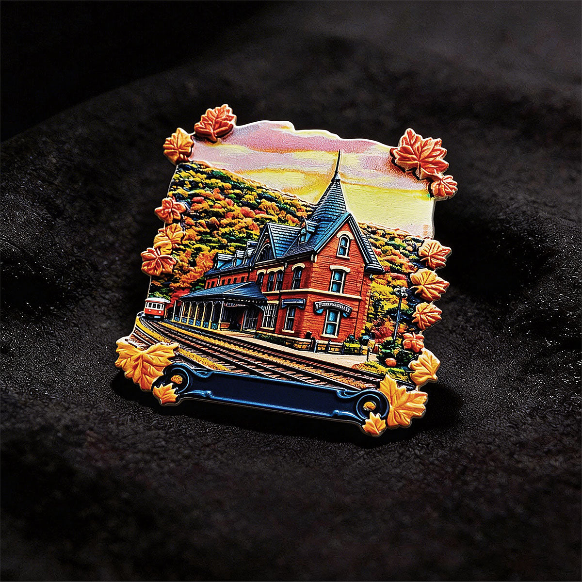 Jim Thorpe Town 3D Souvenir Fridge Magnet – Travel Collection Keepsake