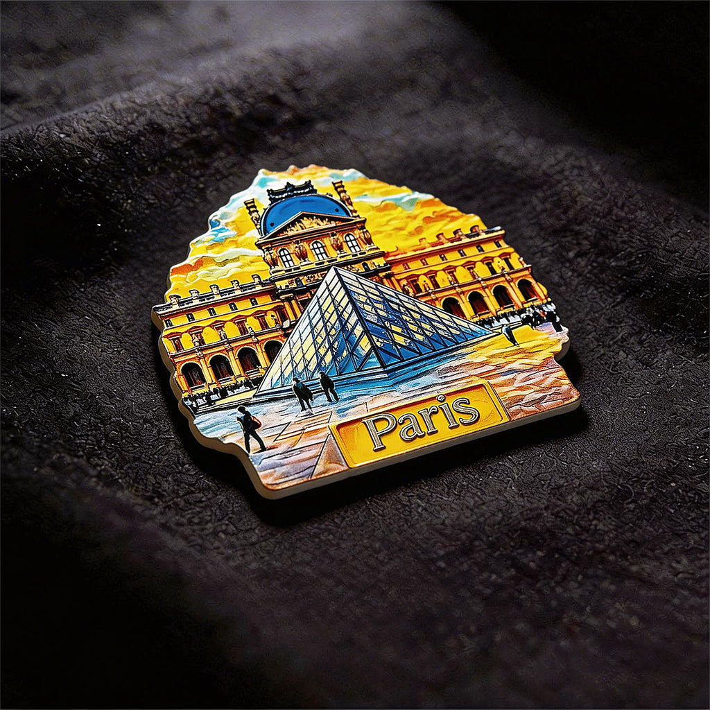 Paris 3D Souvenir Fridge Magnet – Travel Collection Keepsake