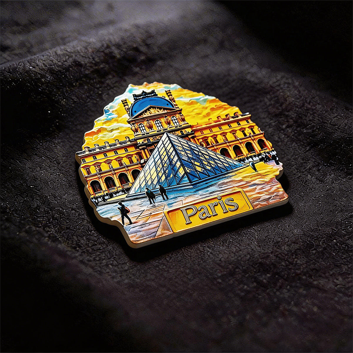 Paris 3D Souvenir Fridge Magnet – Travel Collection Keepsake