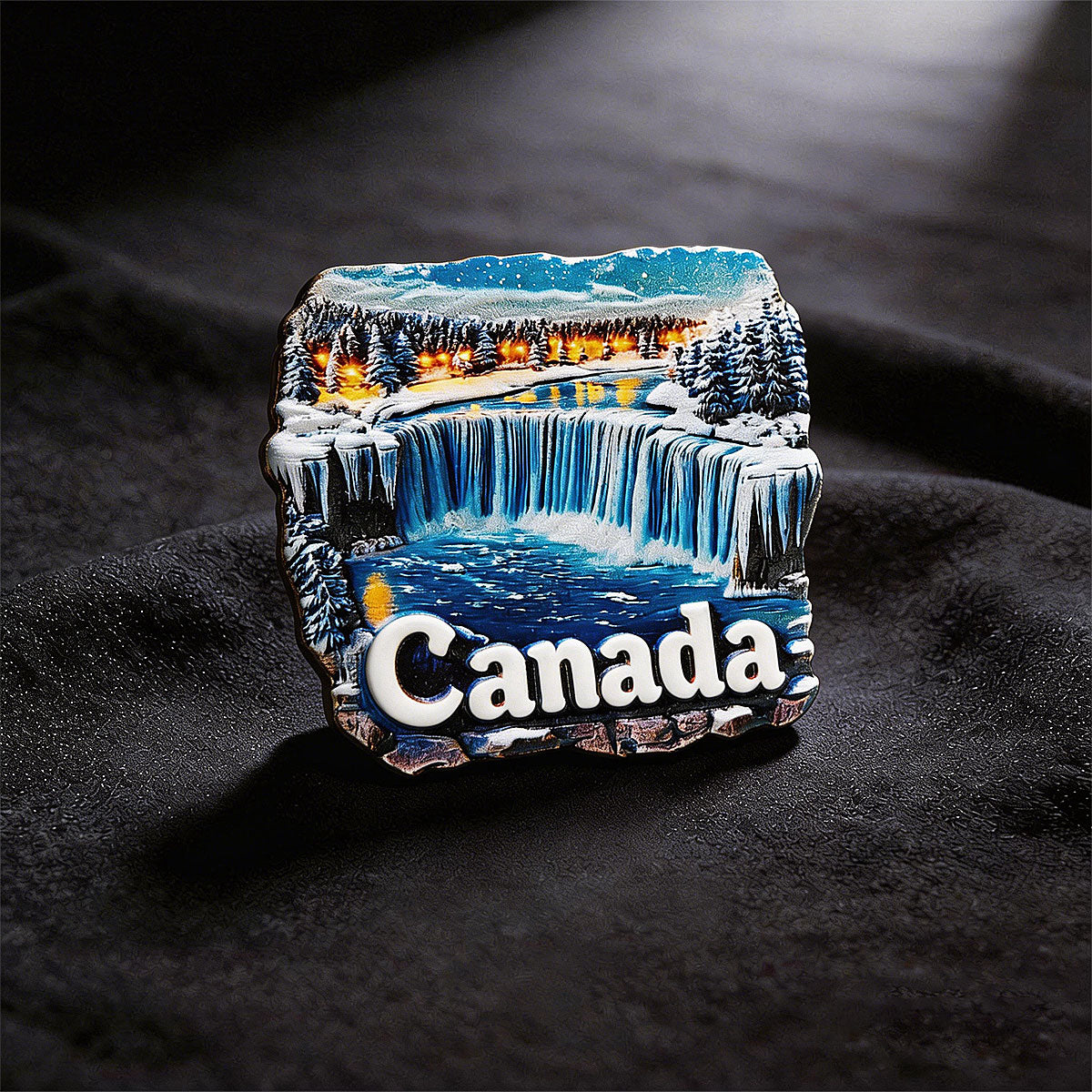 Niagara Falls 3D Souvenir Fridge Magnet – Travel Collection Keepsake