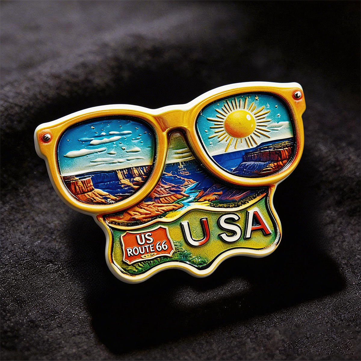 Colorado Grand Canyon 3D Souvenir Fridge Magnet – Travel Collection Keepsake