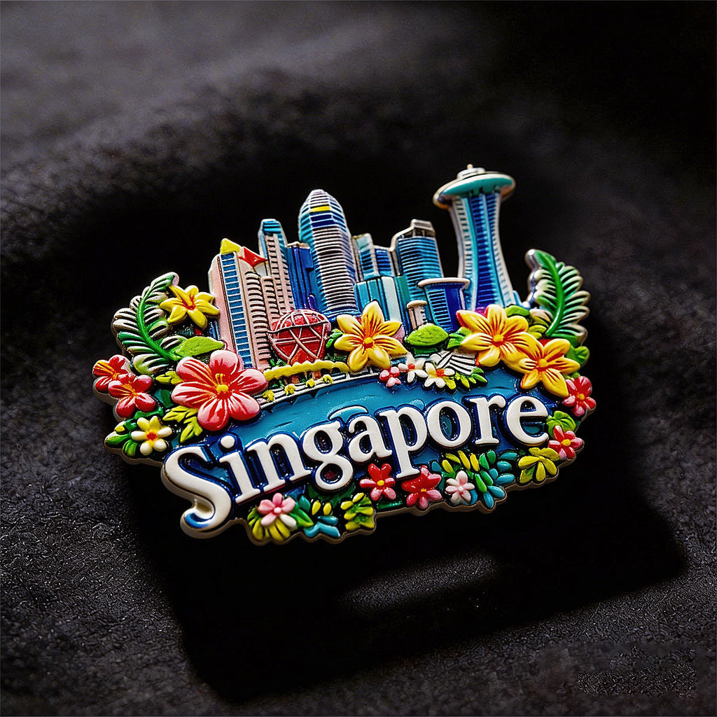 Singapore Souvenir Fridge Magnet