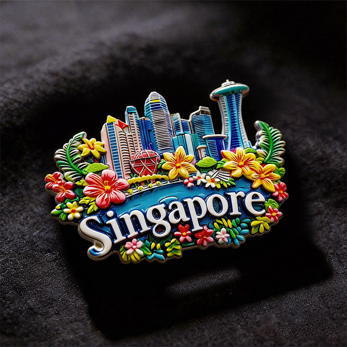Singapore Souvenir Fridge Magnet