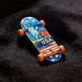 Skateboard Statue of Liberty 3D Souvenir Fridge Magnet – Travel Collection Keepsake