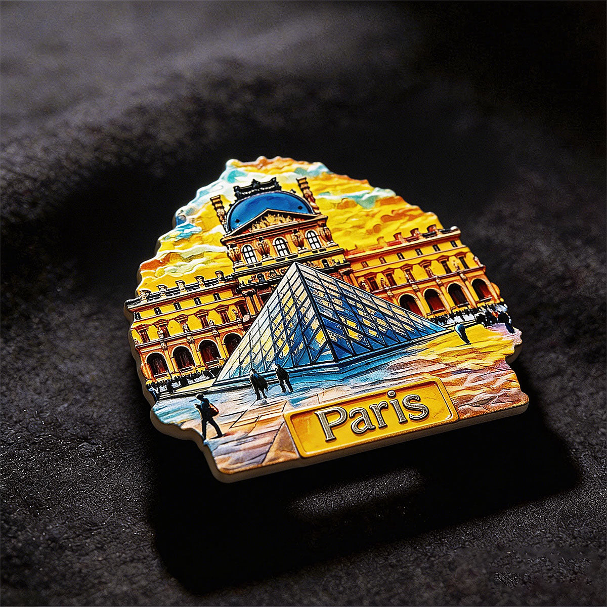 Paris 3D Souvenir Fridge Magnet – Travel Collection Keepsake
