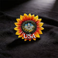 White House Sunflower 3D Souvenir Fridge Magnet – Travel Collection Keepsake