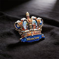 Moscow Crown 3D Fridge Magnet – Souvenir from the Heart of Russia