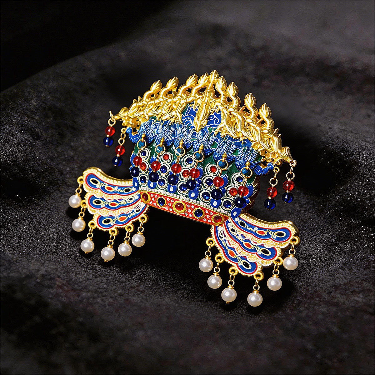China Phoenix Crown 3D Souvenir Fridge Magnet – Travel Collection Keepsake