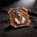 Canadian wolf-shaped totem 3D Souvenir Fridge Magnet – Travel Collection Keepsake