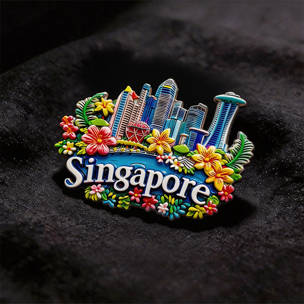 Singapore Souvenir Fridge Magnet