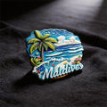 Maldives 3D Souvenir Fridge Magnet – Travel Collection Keepsake