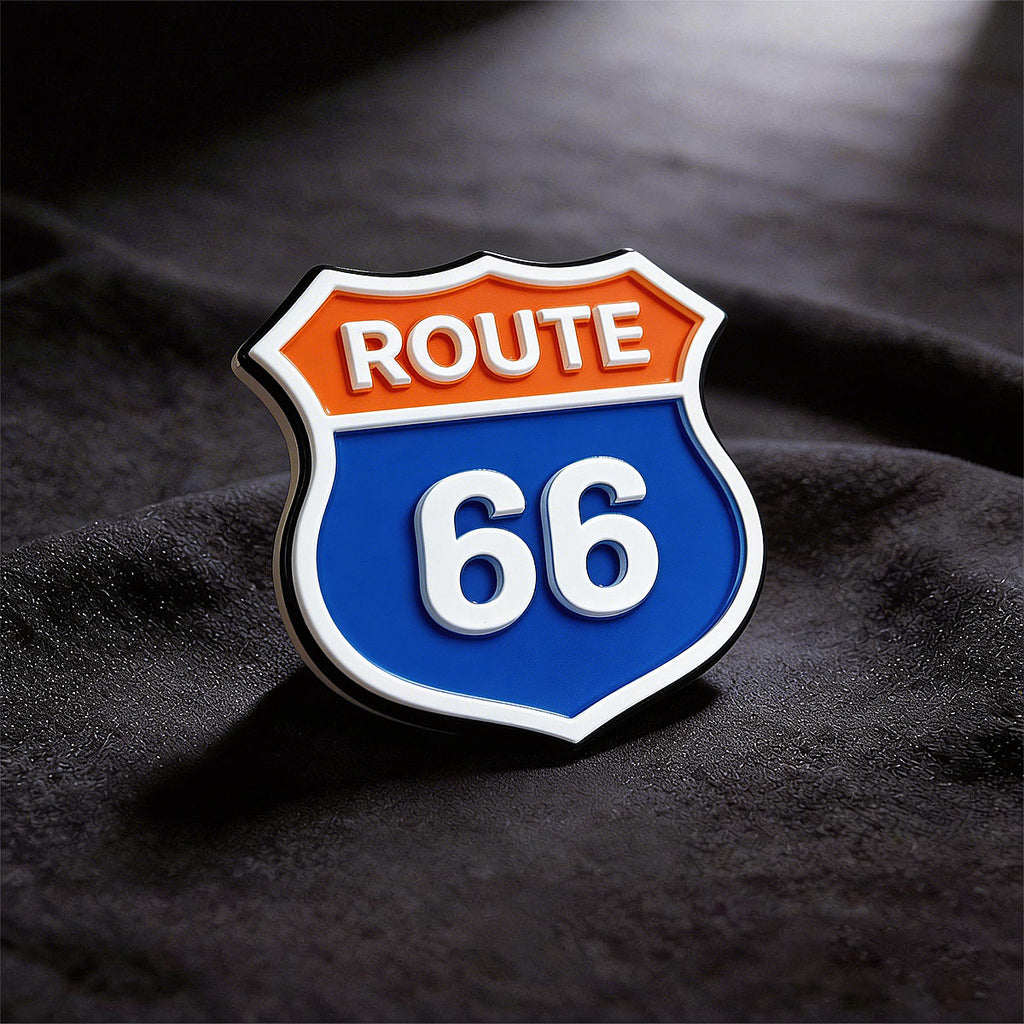 Route 66 Souvenir Fridge Magnet – Travel Collection Keepsake