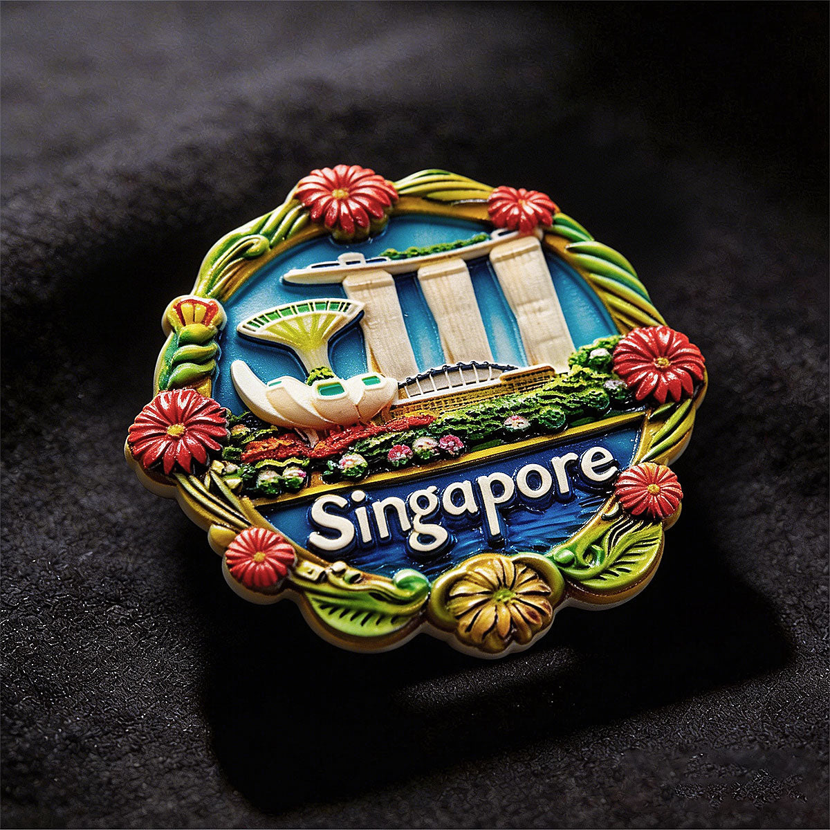 Singapore Souvenir Fridge Magnet