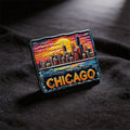Chicago Rising at Sunset Souvenir Fridge Magnet – Travel Collection Keepsake