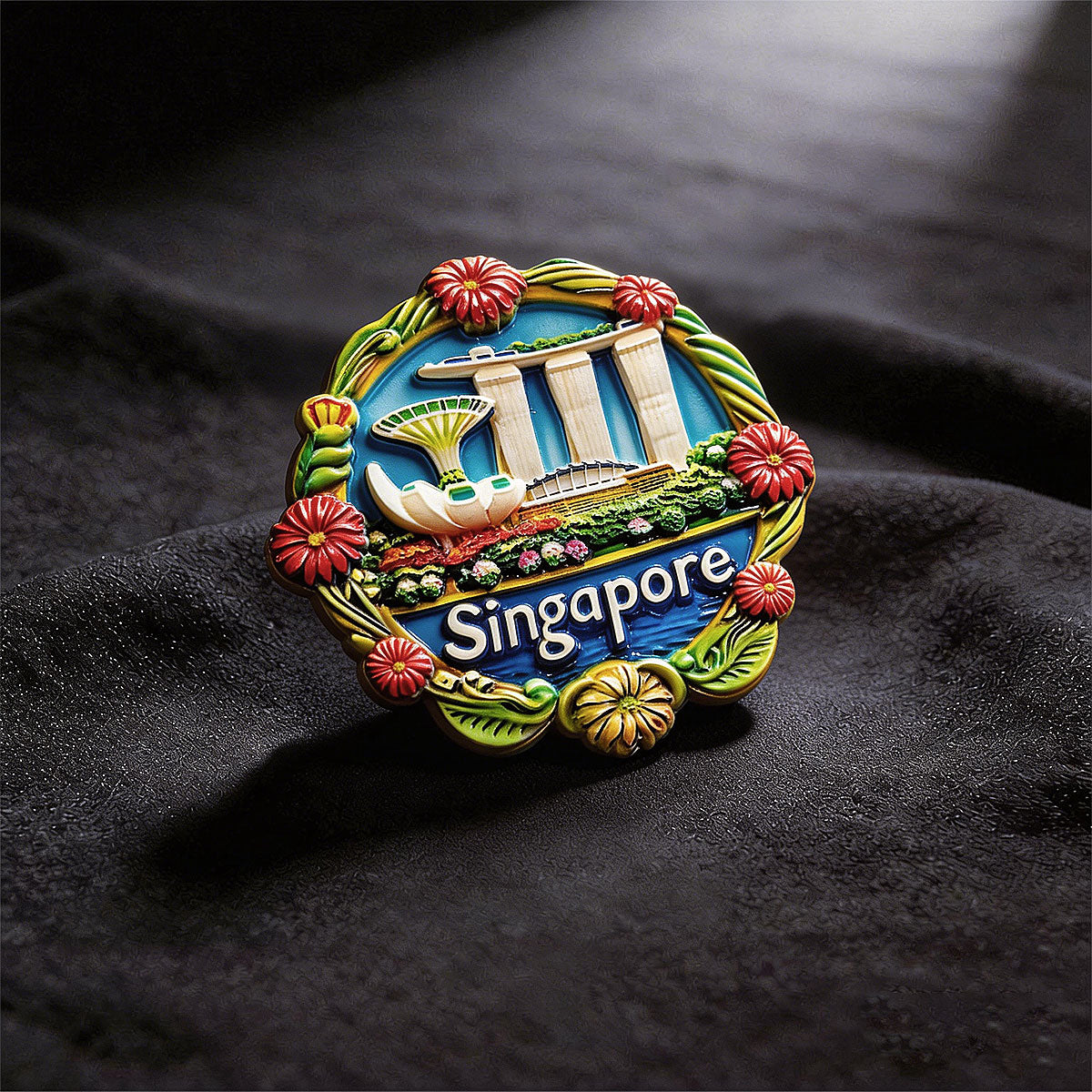 Singapore Souvenir Fridge Magnet