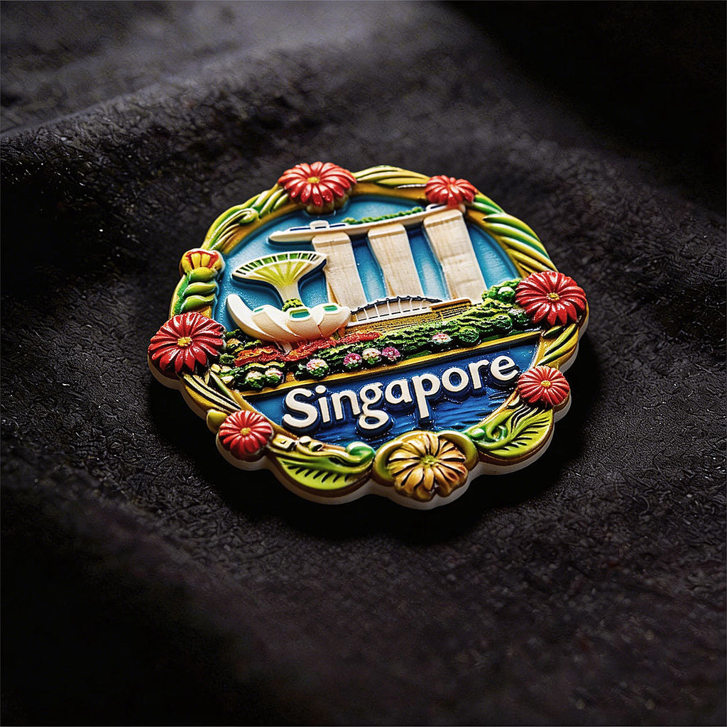 Singapore Souvenir Fridge Magnet