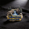 Yellowstone Waterfall 3D Souvenir Fridge Magnet – Travel Collection Keepsake